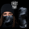 Black Serpent Skin Face Mask