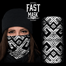 The Maze Face Mask (Option: Fleece)