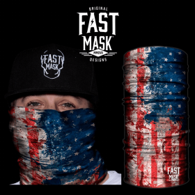USA Hand Paint Face Mask (Option: Fleece)