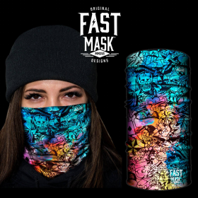 Wild Night Face Mask (Option: Fleece)