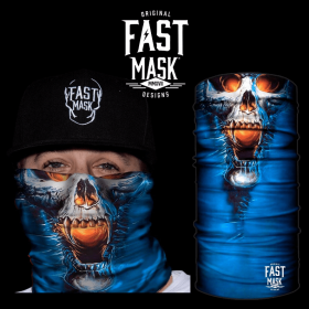 Breaking Thru Skull Face Mask (Option: Fleece)