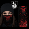 Crimson Punishment Skull Face Mask