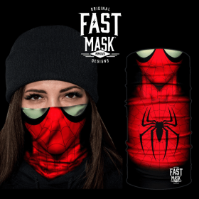 Web Slinger Spider Face Mask (Option: Fleece)