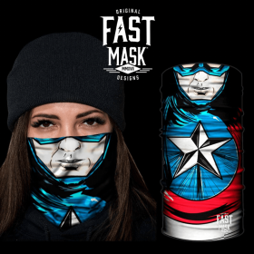 American Hero Face Mask (Option: Fleece)