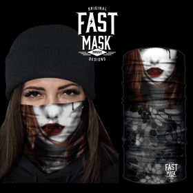 Female Vampire Face Mask (Option: Regular)