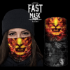Fiery Lion Face Mask