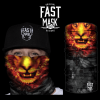 Fiery Lion Face Mask