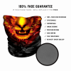 Fiery Lion Face Mask