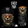 Roaring Tiger Face Mask