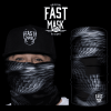 Black Serpent Skin Face Mask