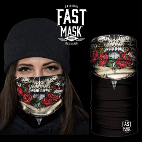 Skulls N Roses Face Mask (Option: Regular)