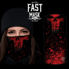 Crimson Punishment Skull Face Mask