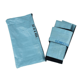 Yoga Mat Strap and Pouch (Color: Lite Blue)