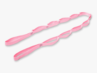 Multi-Loop Stretching Strap for Yoga & Pilates (Color: Pink)