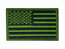 Tactical USA Flag Patch with Detachable Backing