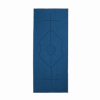 Yoga Mat Towel with Slip-Resistant Fabric and Posture Alignment Lines