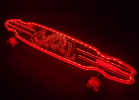 Skeleton Rose Skateboard
