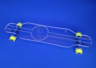 Surf n' Sun Skateboard (Color: Blue, size: 40 in)