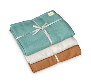 Cozy Cotton Yoga Blanket (Color: Natural, size: 60" X 80")