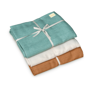Cozy Cotton Yoga Blanket (Color: Green, size: 60" X 80")