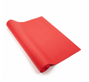 Wai Lana Yogi Mat (Color: Red, size: 1/8"H X 24"W X 68"L)