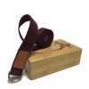 Laser Engraved Bamboo Block & Strap Combo
