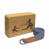 Laser Engraved Cork Block & Strap Combo