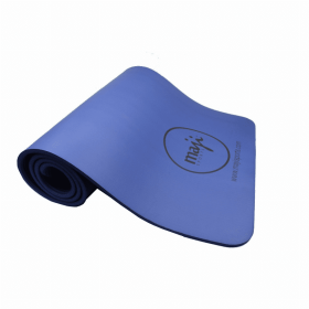 NBR Premium Eco Exercise Mat (Color: Blue, size: 24inx72inx10 mm)
