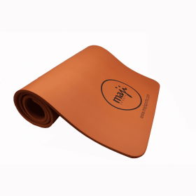 NBR Premium Eco Exercise Mat (Color: Terracotta, size: 24inx72inx10 mm)