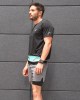 Rhythm Water-Resistant Sport Waist Pack Running Belt with Reflective Strip