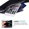 Stride Dual Pocket Running Belt for Jogging, Cycling & Travel with Water Resistant Storage Pockets