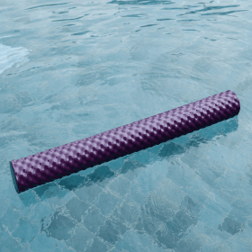 Deluxe Solid Color Pool Noodle - Wavy Swimming Pool Noodle (Color: Purple)