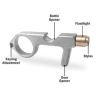 Safe Key Contact-Less LED Keychain Multi-Tool